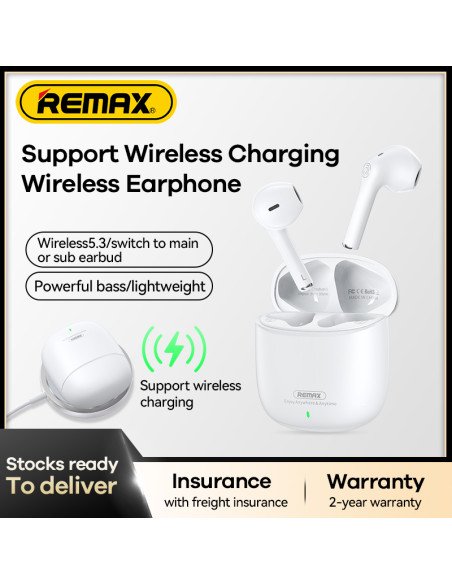 REMAX Wireless Earbuds Bluetooth 5.3 with Charging Case CozyBuds W5