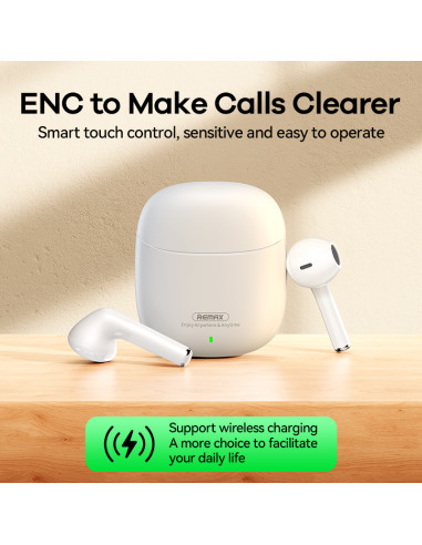 REMAX CozyBuds W5 Belaidės ausinės su įkrovimo...