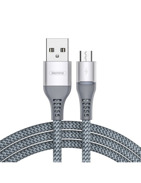 REMAX Data Cable 2.4A USB-A to Micro USB 1m with LED Light RC-152m — view 2