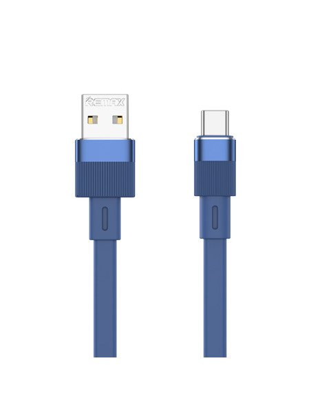 REMAX Charging & Data Cable 2.4A Elastic Aluminum USB-A to USB-C 1m RC-C001 — view 2