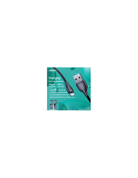 Duomenų kabelis REMAX RC-160i 2.1A USB-A į Lightning, 1m