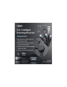 REMAX Sury 2 Series 3-in-1 3A Charging Cable RC-070th...