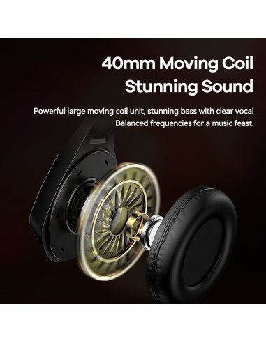 REMAX Wireless Gaming Headphones Bluetooth 5.3 RB-680HB Kinyin — view 5