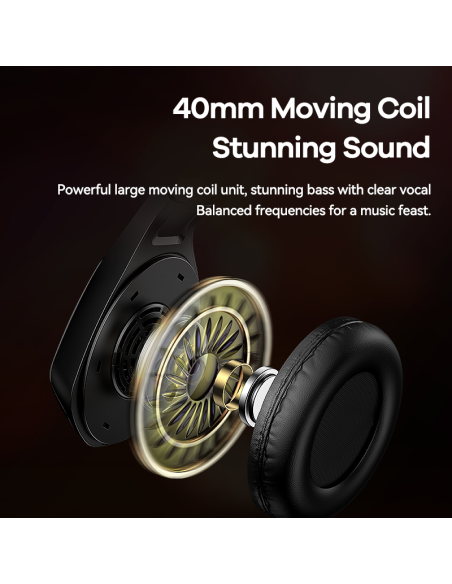 Belaidės žaidimų ausinės REMAX RB-680HB Kinyin Bluetooth 5.3 — vaizdas 5