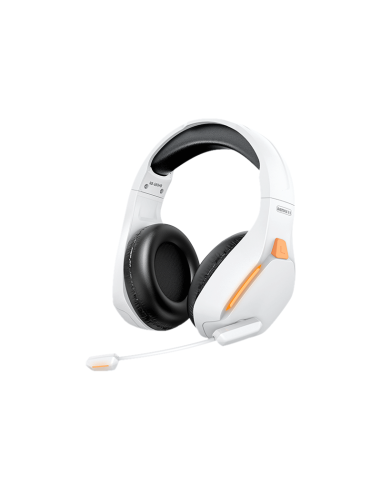 REMAX Kinyin Series Wireless Gaming Headphones for Music&Call RB-680HB WHITE AND BLACK