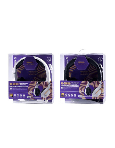 REMAX Kinyin Series Wireless Gaming Headphones for Music&Call RB-680HB PACKAGE