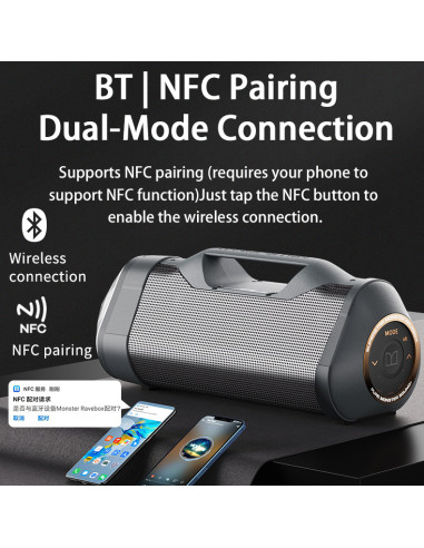 REMAX MONSTER Portable Speaker RB-H30