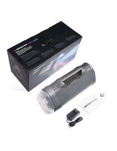 REMAX MONSTER Portable Wireless Speaker 15600mAh with NFC and LED Lights RB-H30 2