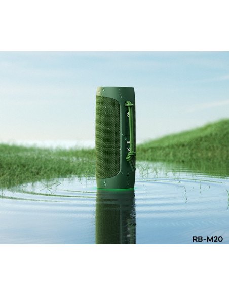 Lauko belaidis garsiakalbis REMAX Freejoy RB-M20 IPX67 Bluetooth 5.3 su Bass Boost — vaizdas 4