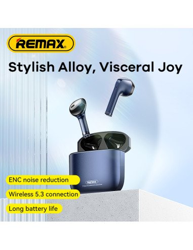 Belaidės TWS ausinės REMAX AlloyBuds 1 Bluetooth 5.3 ENC IPX4 — vaizdas 9