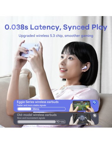 REMAX TWS Wireless Earbuds Bluetooth 5.3 CozyBuds 1 — view 8