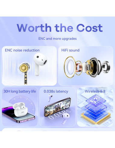 REMAX Eggie serijos belaidės ausinės muzikai ir...