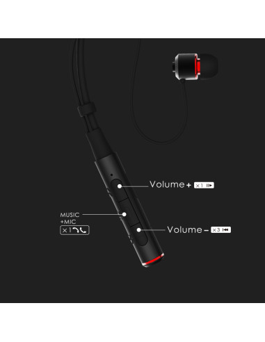 REMAX Bluetooth ausinės ant kaklo RB-S6