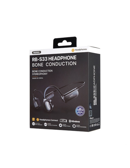 REMAX  Bone Conduction belaidės ausinės RB-S33