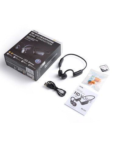 REMAX Bone Conduction Wireless Headphones RB-S33, Black — view 2