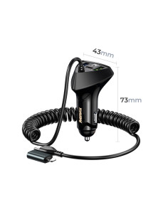 REMAX Alien Series 20W+22.5W PD+QC Cabled Fast Charging Car Phone Charger RCC328 2