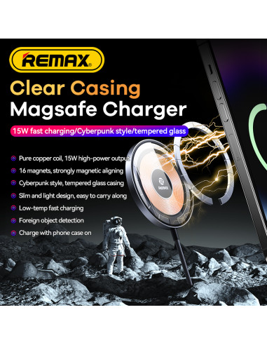 REMAX Walking Series 15W Cyberpunk magnetinis...