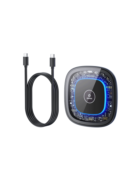 REMAX Walking Series 15W Transparent Wireless Charger RP-W76 CLACK