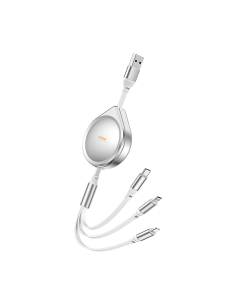 REMAX Drip Series 15W ištraukiamas 3-in-1 greitojo...