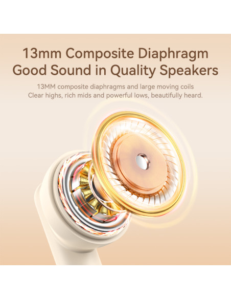 REMAX ENC Earbuds for Music & Call CozyBuds 2E