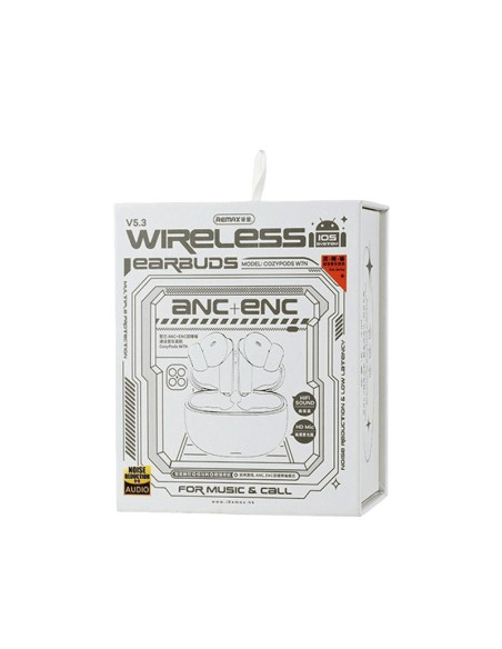 REMAX ANC+ENC Wireless Earbuds for Music & Call CozyPods W7N