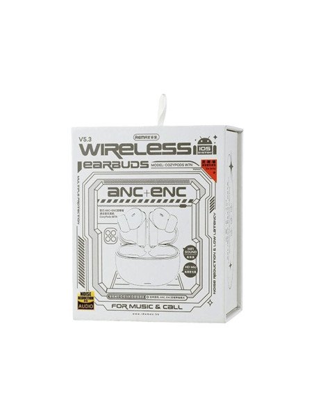 REMAX TWS Wireless Earbuds with ANC+ENC Bluetooth 5.3 CozyPods W7N — view 9