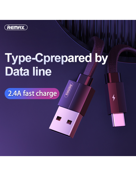 Duomenų kabelis REMAX RC-094i 2A USB-A į Lightning, 2m