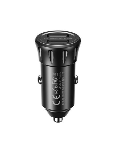 Automobilinio įkroviklio rinkinys REMAX RCC236 2.4A 2×USB su 3-in-1 kabeliu