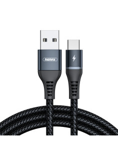 REMAX Colorful Light 2.4A Data Cable RC-152a (USB-Type C) 2 COLORS 2