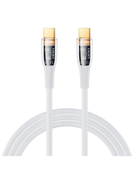 Remax Explore Series 100W Cyberpunk PD greitojo įkrovimo duomenų kabelis RC-C062 (Type C-Type C)