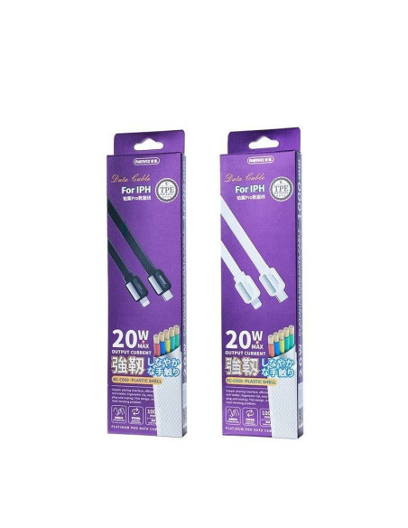 Remax Platinum Pro Series 20W PD Fast Charging Data Cable RC-C050 (Type C - iPhone)