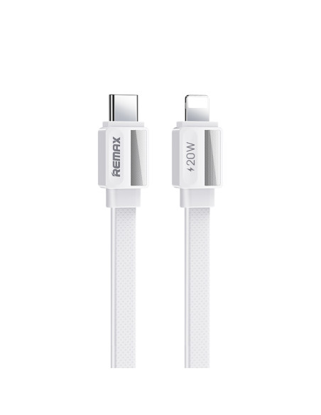 Remax Platinum Pro Series 20W PD Fast Charging Data Cable RC-C050  (Type C-Lightning) WHITE