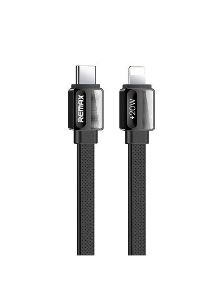 Remax Platinum Pro Series 20W PD Fast Charging Data Cable RC-C050  (Type C-Lightning) BLACK