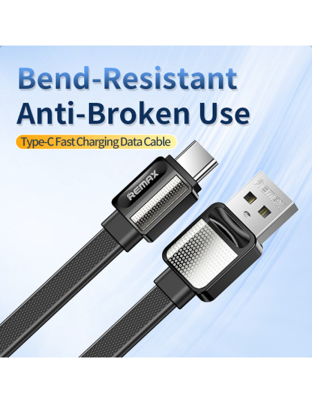 REMAX 2.4A duomenų kabelis RC-154a (USB - Type C)