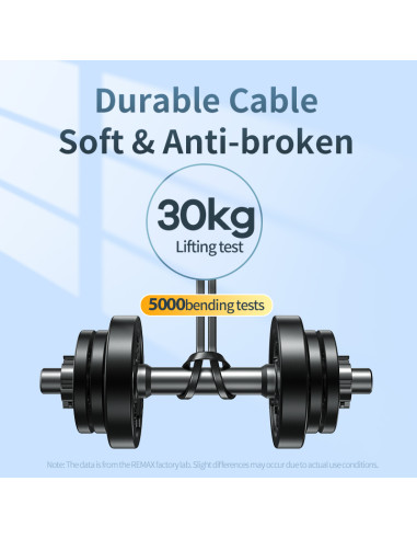 REMAX 2.4A duomenų kabelis RC-154a (USB - Type C)