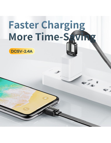 REMAX 2.4A duomenų kabelis RC-154a (USB - Type C)