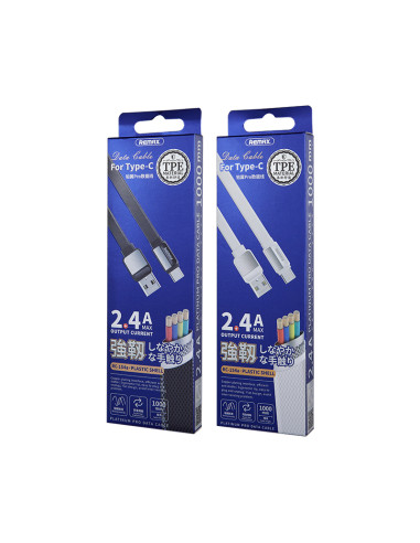 REMAX 2.4A duomenų kabelis RC-154a (USB - Type C)
