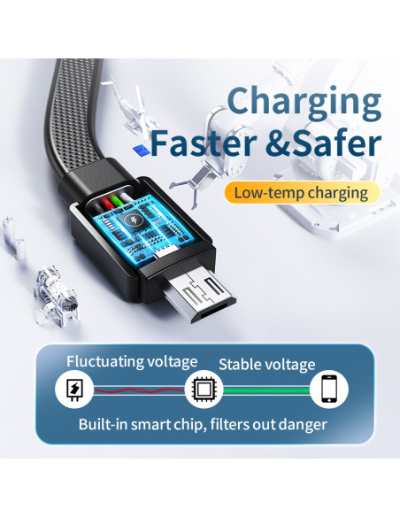 REMAX RC-154m 2.4a Data Cable (USB - Micro)