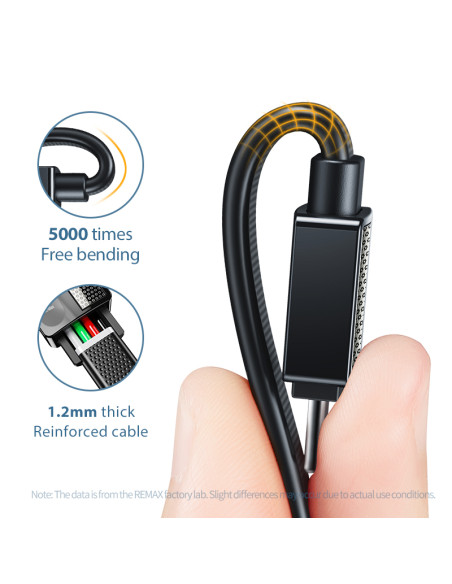 REMAX  Platinum Pro Series 2.4A  Data Cable  RC-154i (USB - iPhone)