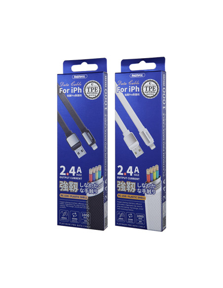 REMAX  Platinum Pro Series 2.4A  Data Cable  RC-154i (USB - iPhone)