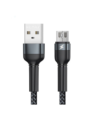 REMAX Jany Series Aluminum Alloy Braided 2.4A data cable RC-124m (USB-Micro) 2 colors