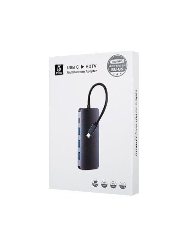 REMAX Retor Series 5-in-1 Docking Station RU-U5