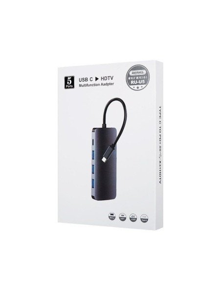 REMAX Retor Series 5-in-1 Docking Station RU-U5
