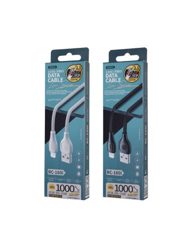 Duomenų kabelis REMAX RC-160i 2.1A USB-A į...