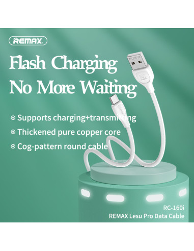REMAX Lesu Pro serijos 2.1A duomenų perdavimo...