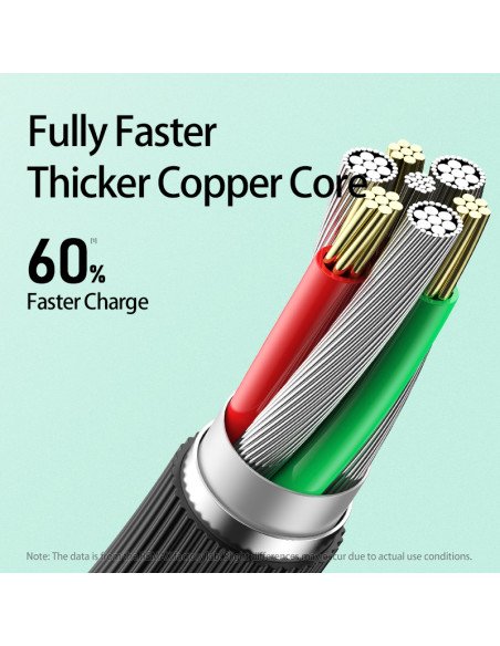 REMAX Data Cable 2.1A USB-A to Micro USB 1m RC-160m