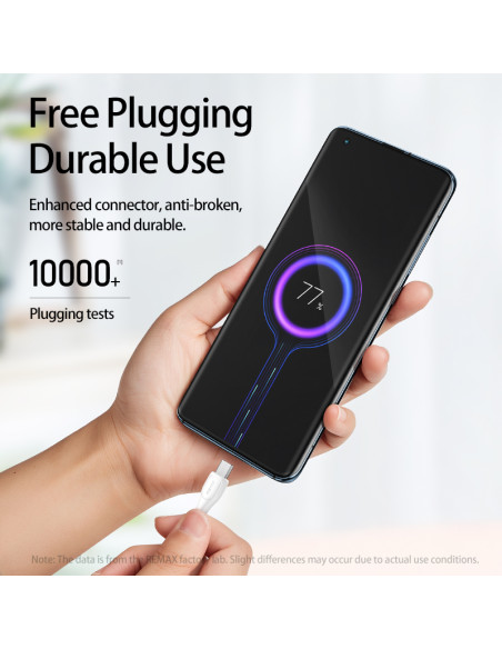 REMAX Lesu Pro serijos 2.1A duomenų perdavimo kabelis RC-160m (USB-Micro)