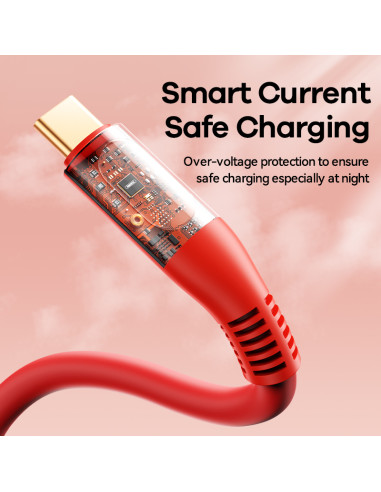 REMAX RC-C030 66W Elastic Data Cable with...