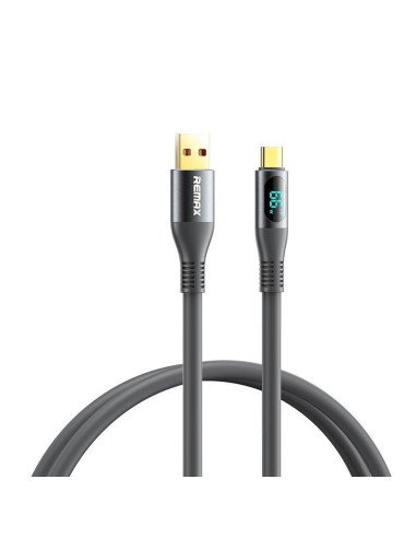 Greito įkrovimo kabelis REMAX RC-C030 66W su skaitmeniniu ekranu USB-A į USB-C — vaizdas 5