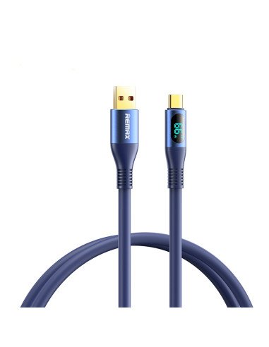 Greito įkrovimo kabelis REMAX RC-C030 66W su skaitmeniniu ekranu USB-A į USB-C — vaizdas 2